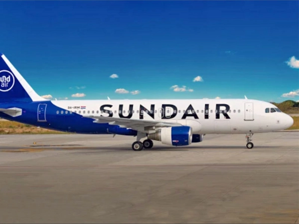 Sundair Airbus A320, Foto: Mitteldeutsche Flughafen AG