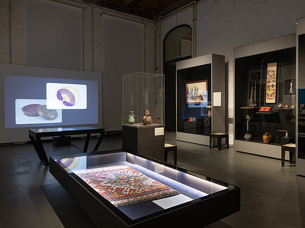 Blick in die Ausstellung im Museum für Völkerkunde Dresden / Japanisches Palais, Foto: David Pinzer