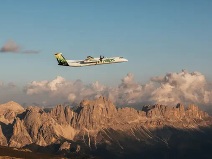 Neu im Winterflugplan: SkyAlps verbindet ab Dezember Dresden nonstop mit Südtirol