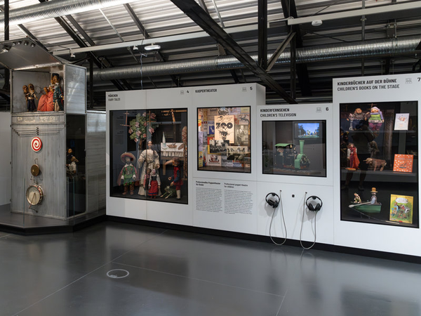 Basisausstellung der Puppentheatersammlung im Kraftwerk Mitte, Foto: Staatliche Kunstsammlungen Dresden, David Pinzer