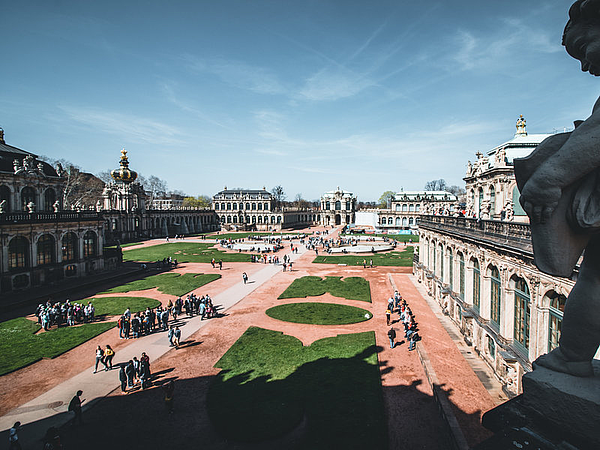 Der Dresdner Zwinger, Foto: Patrick Eichler (DML-BY)
