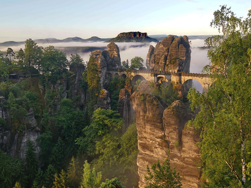 Bastaibrücke vom Ferdinandstein aus, Foto: pixabay.com / amlicht