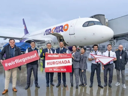 AirCairo verbindet Dresden mit Hurghada