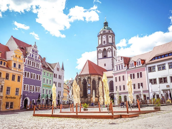 Marktplatz in Meißen, Foto: Florian Kneffel (DML-BY) 