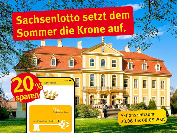 Sonderaktion Sachsenlotto und das Schlösserland Sachsen, Foto: presseportal.de