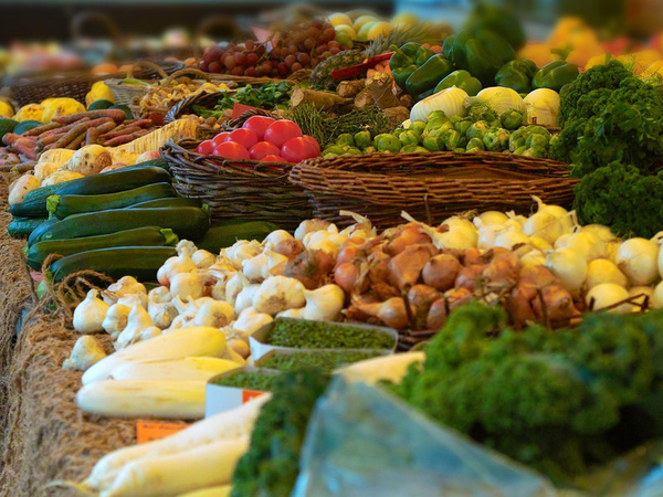 Wochenmarkt, Foto: pixabay.com / Helmut Kroiss