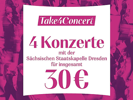 Jugendabo Take4Concert wieder erhältlich