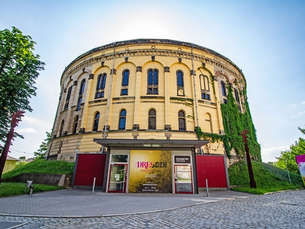 Panometer Dresden, Foto: Ö GRAFIK Panometer Dresden, Foto: Ö GRAFIK