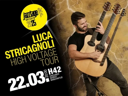 Im März gibt es Gitarrenkunst pur im Dresdner „H42“ Im März gibt es Gitarrenkunst pur im Dresdner „H42“