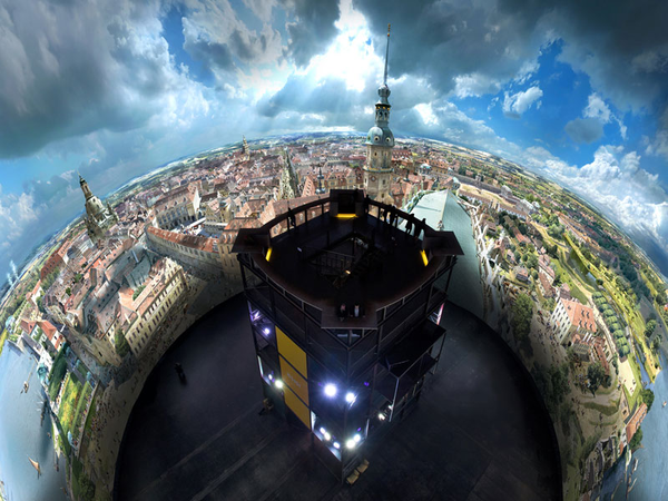 Ausstellung im Panometer: Dresden im Barock Foto: Tom Schulze, Copyright: asisi Ausstellung im Panometer: Dresden im Barock Foto: Tom Schulze, Copyright: asisi